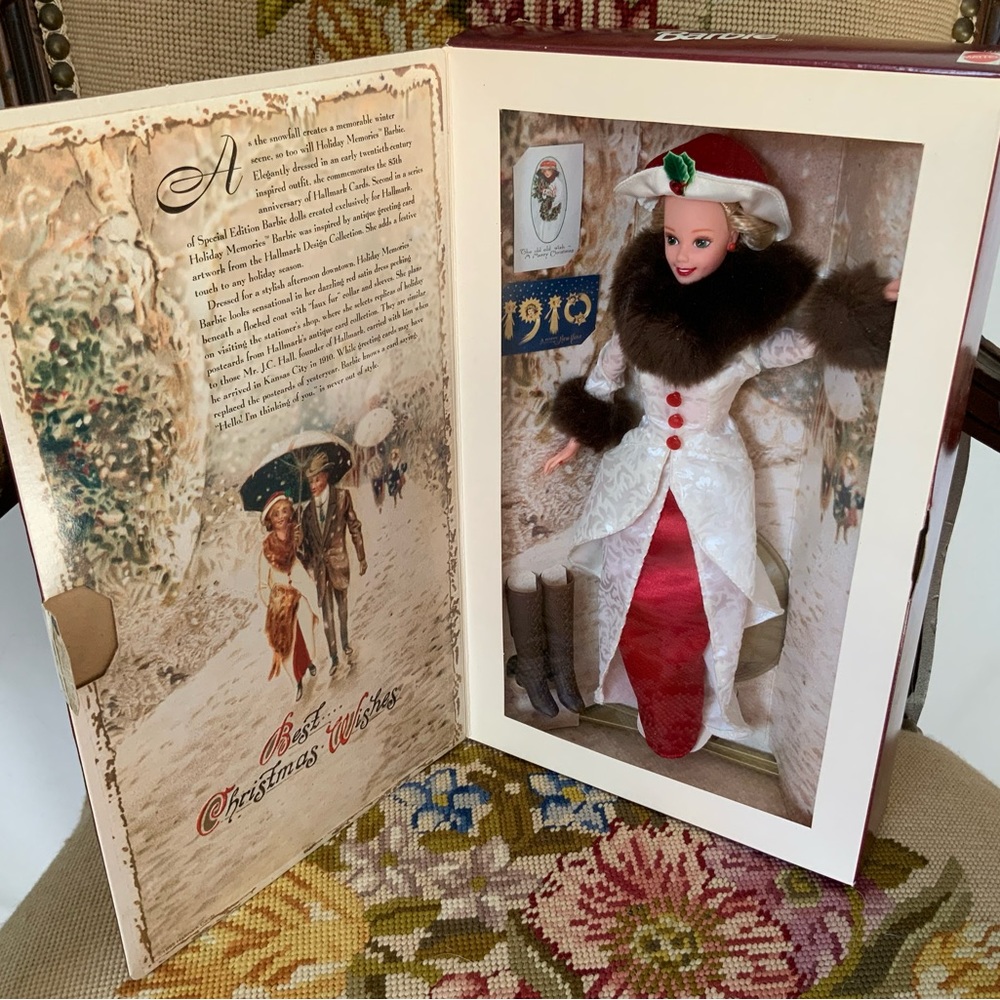 Barbie Doll Holiday Memories NRFB Special Edition  2nd in a Series